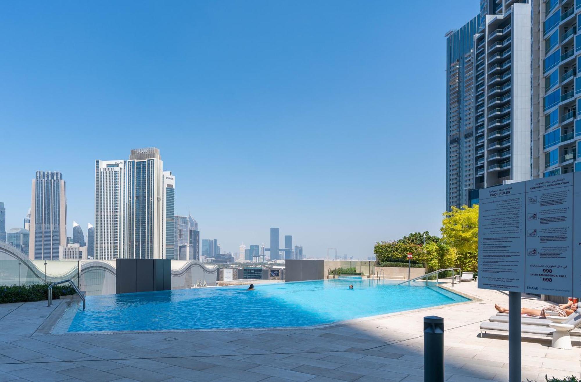 دبي Lux Apt-Burj View Opp. Dxb Mall المظهر الخارجي الصورة