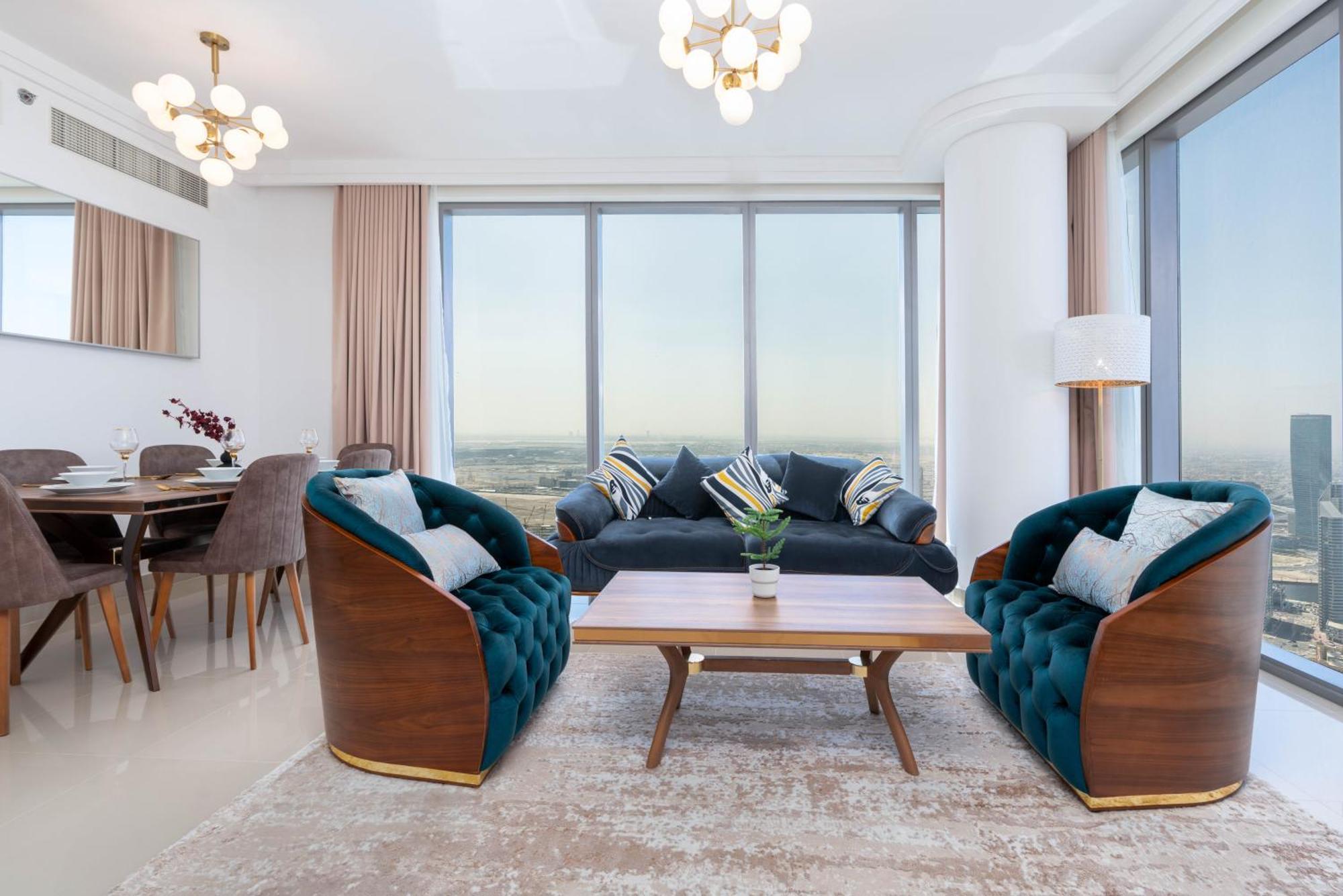 دبي Lux Apt-Burj View Opp. Dxb Mall المظهر الخارجي الصورة